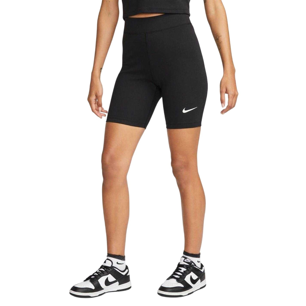 Black - Lifestyle - Nike Womens-Ladies Sportswear Essential Cycling Shorts