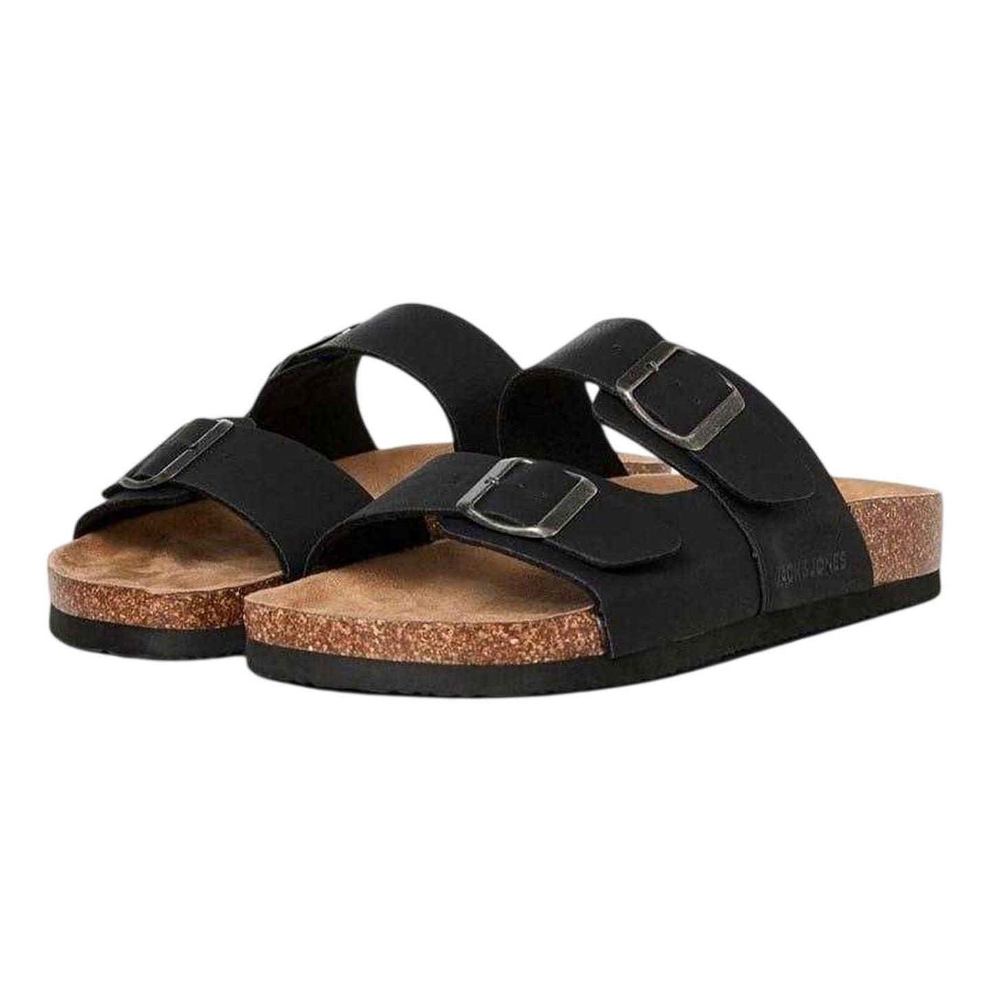 Anthracite - Lifestyle - Jack And Jones Mens Flatform Slides