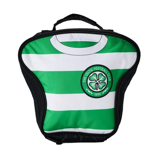 Green-White - Front - Celtic FC Football Shirt Lunch Bag
