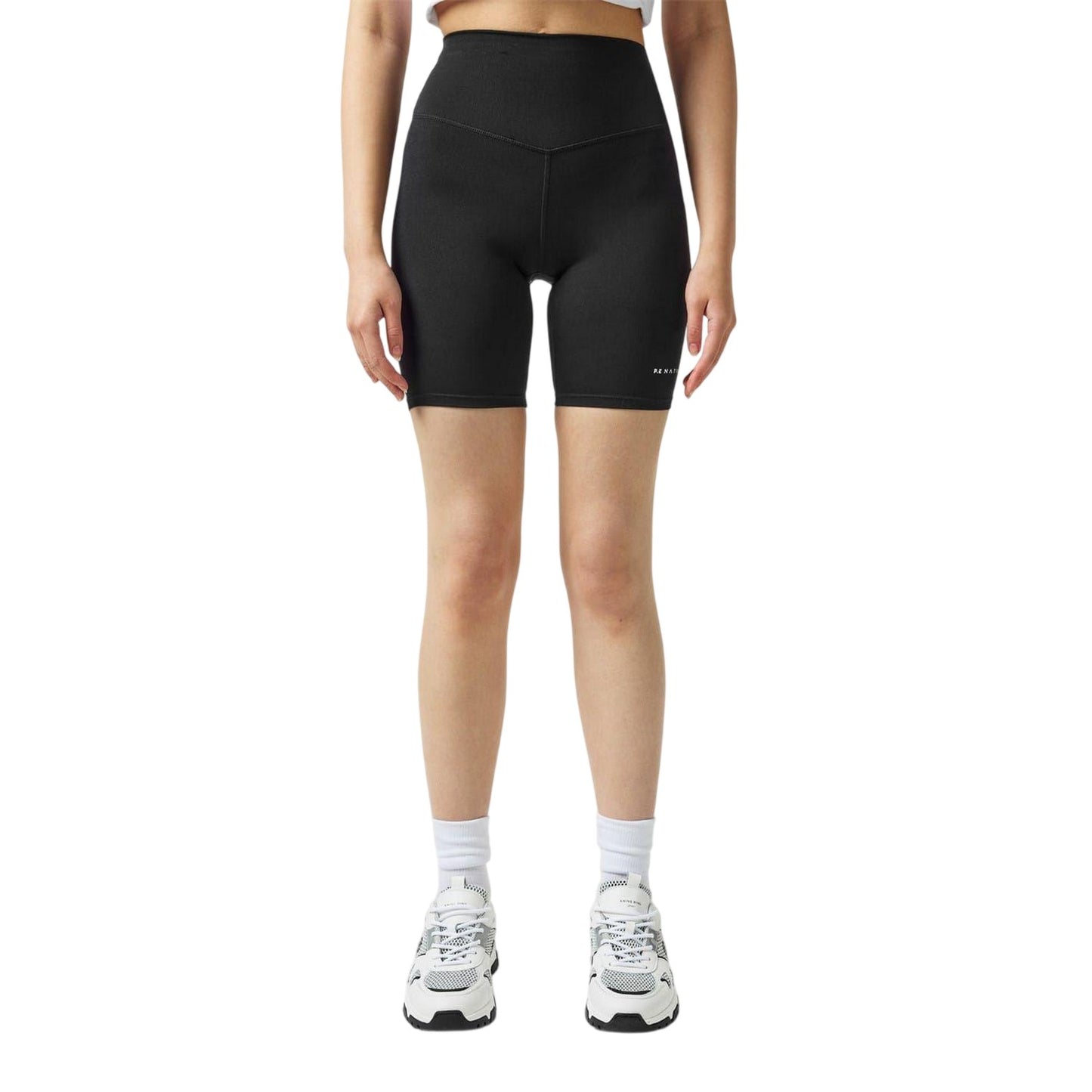 Black - Lifestyle - PE Nation Womens-Ladies Signature Cycling Shorts
