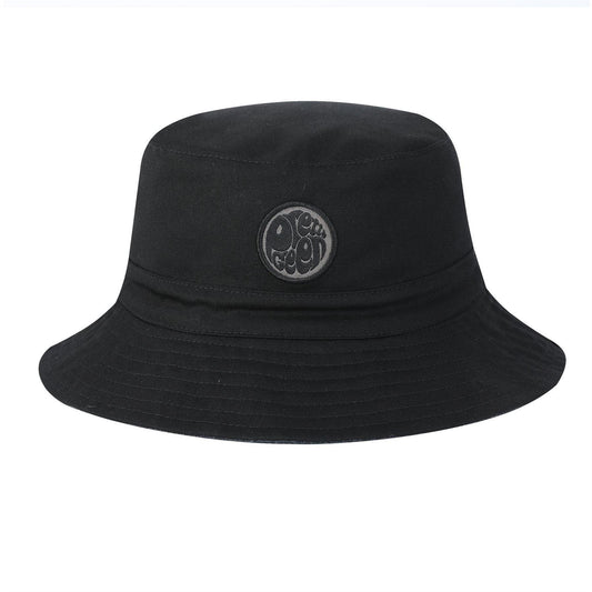 Black Print - Front - Pretty Green Mens Paisley Cotton Bucket Hat