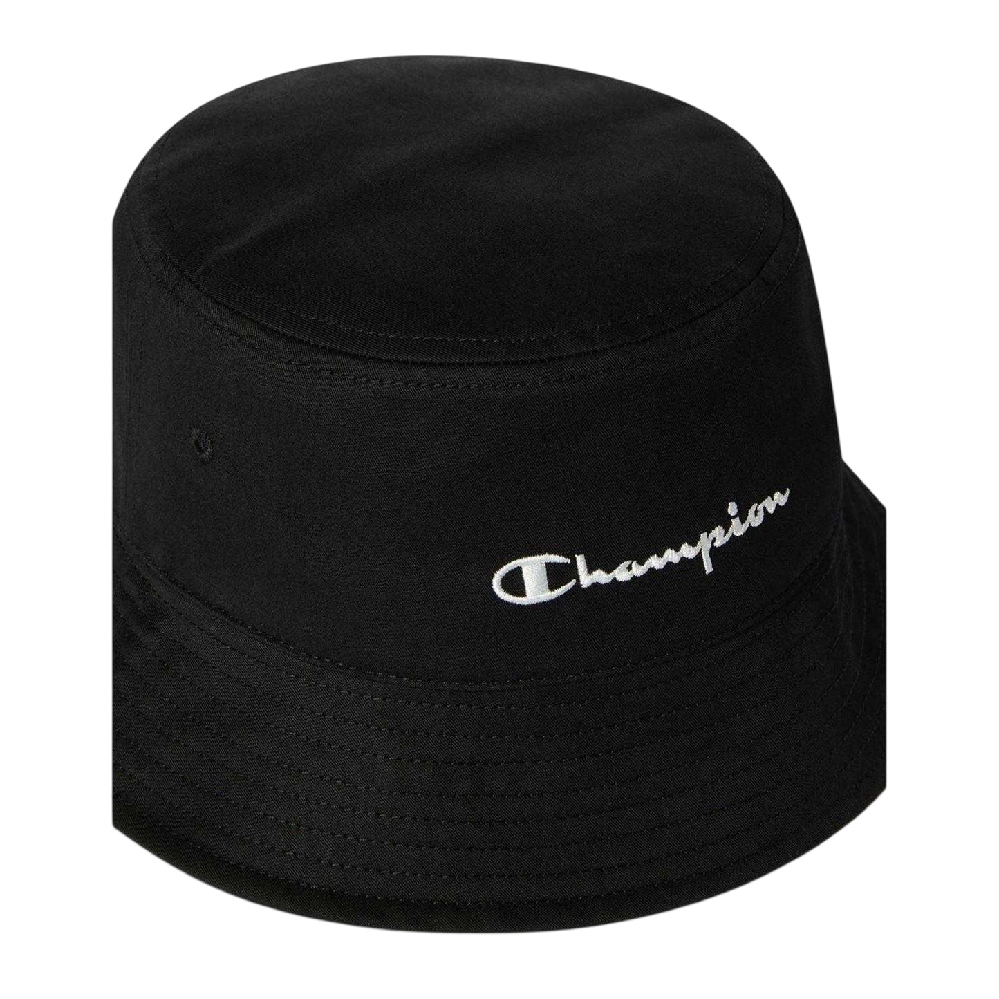Black - Side - Champion Unisex Adult Cotton Blend Casual Bucket Hat
