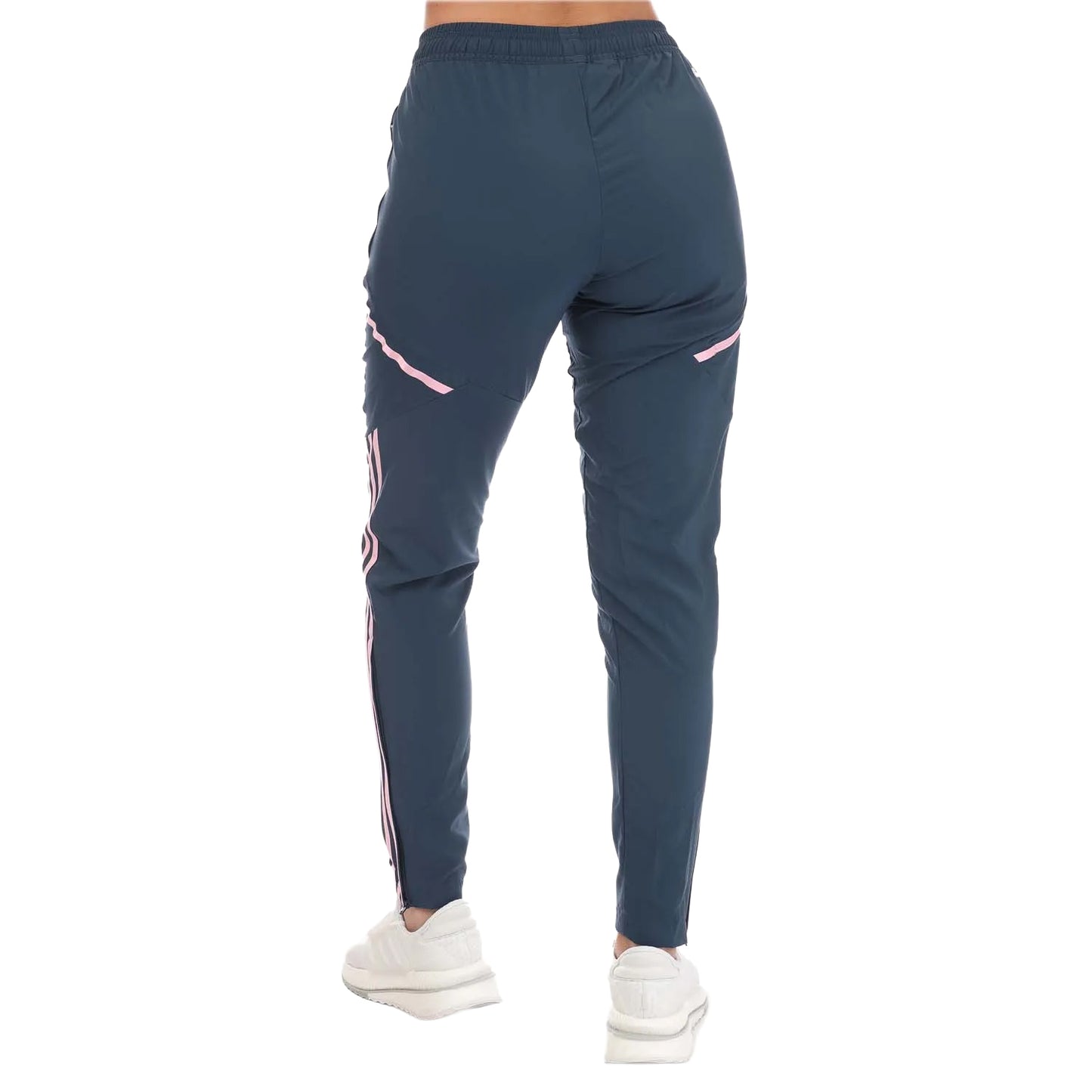 Navy - Back - Adidas Mens 2022-23 Arsenal FC Presentation Jogging Bottoms