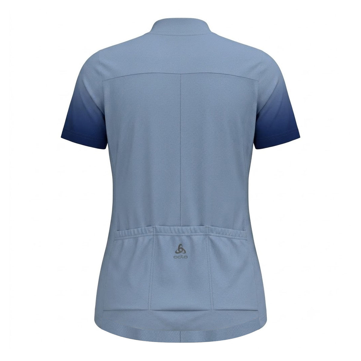 Heron Ombre - Back - Odlo Womens-Ladies Essentials Cycling Jersey