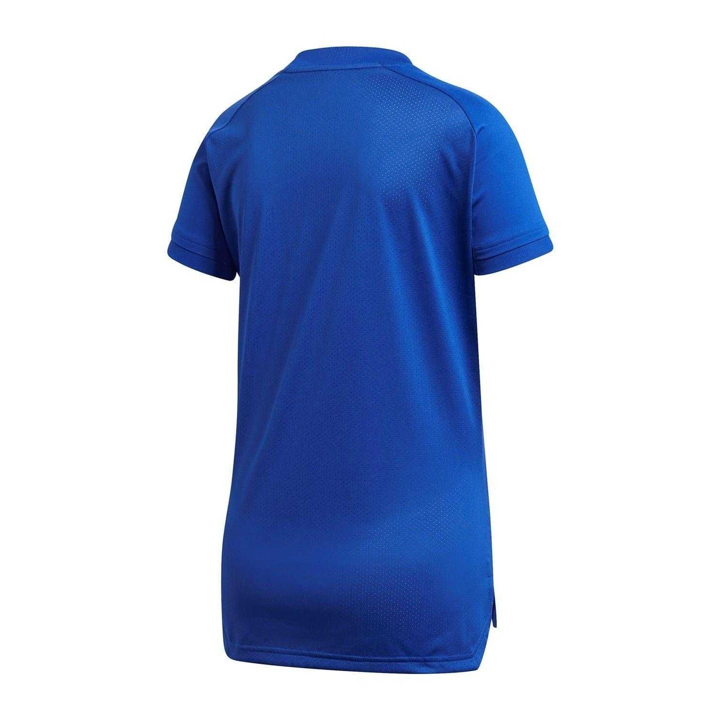 Team Royal Blue - Back - Adidas Womens-Ladies Crew Neck Regular T-Shirt