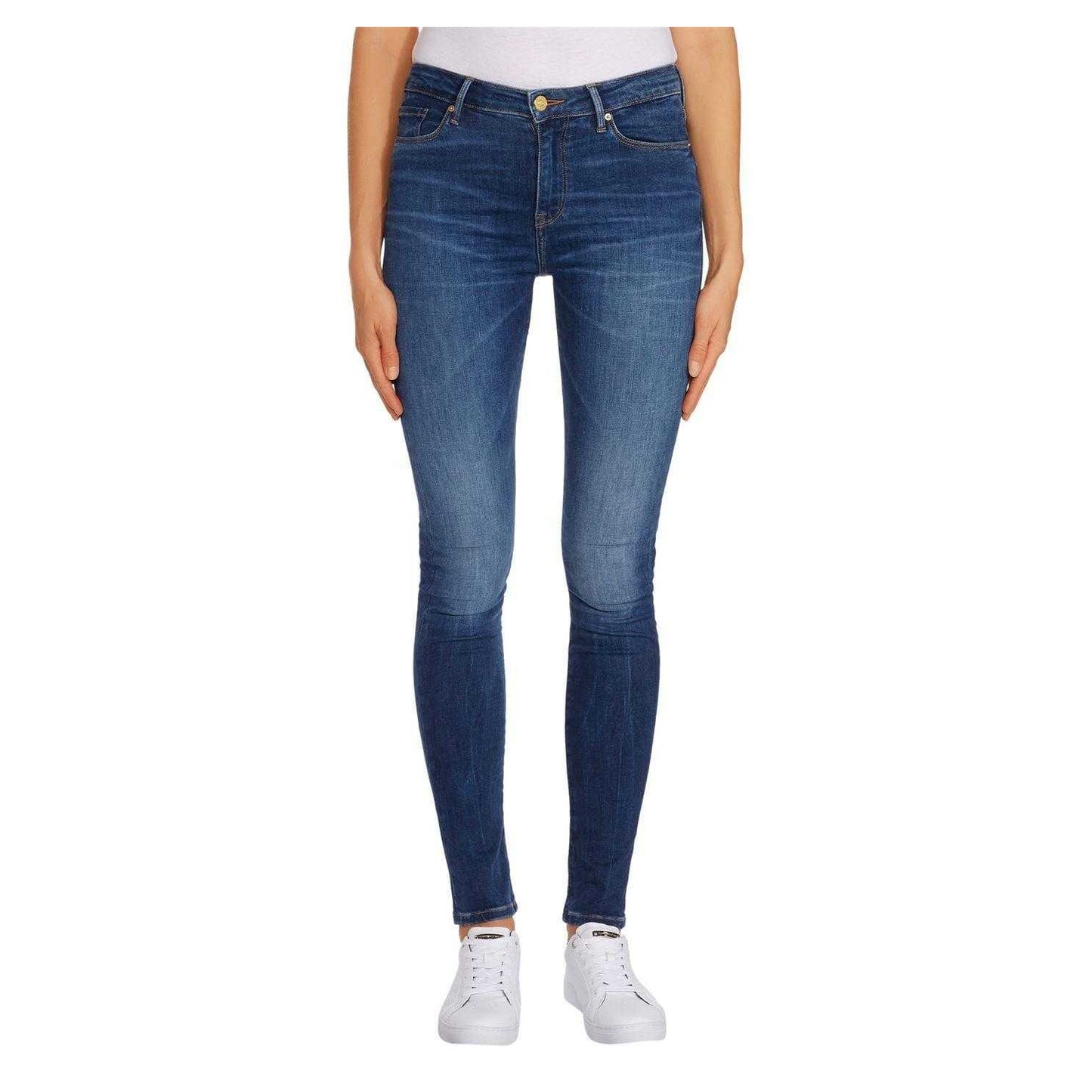 Mid Wash - Lifestyle - Tommy Hilfiger Womens-Ladies Skinny Jeans
