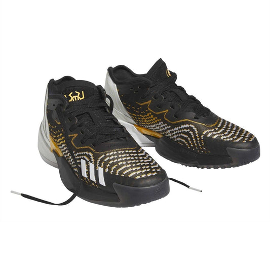 Core Black - Front - Adidas Womens-Ladies Don Issue 4 Mid Cut Trainers
