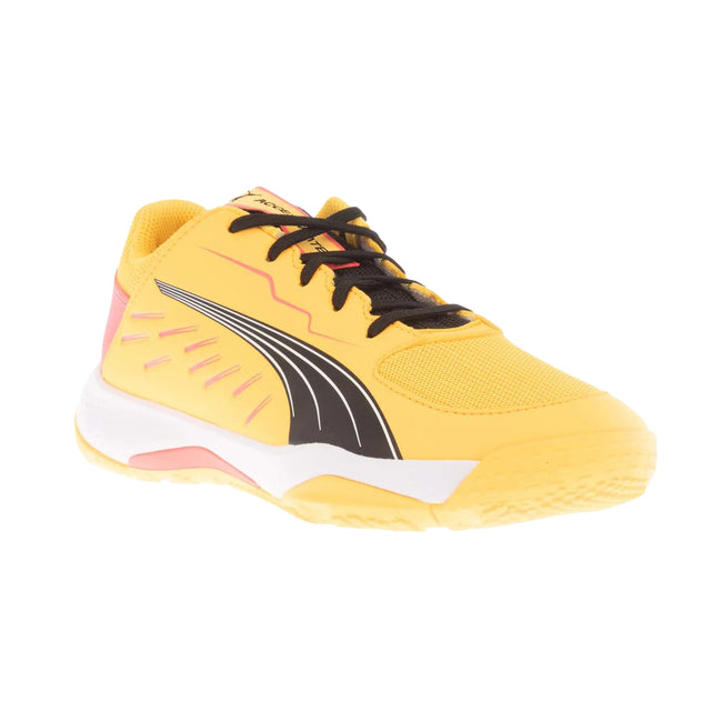 Yellow-Black - Front - Puma Childrens-Kids Accelerate Trainers