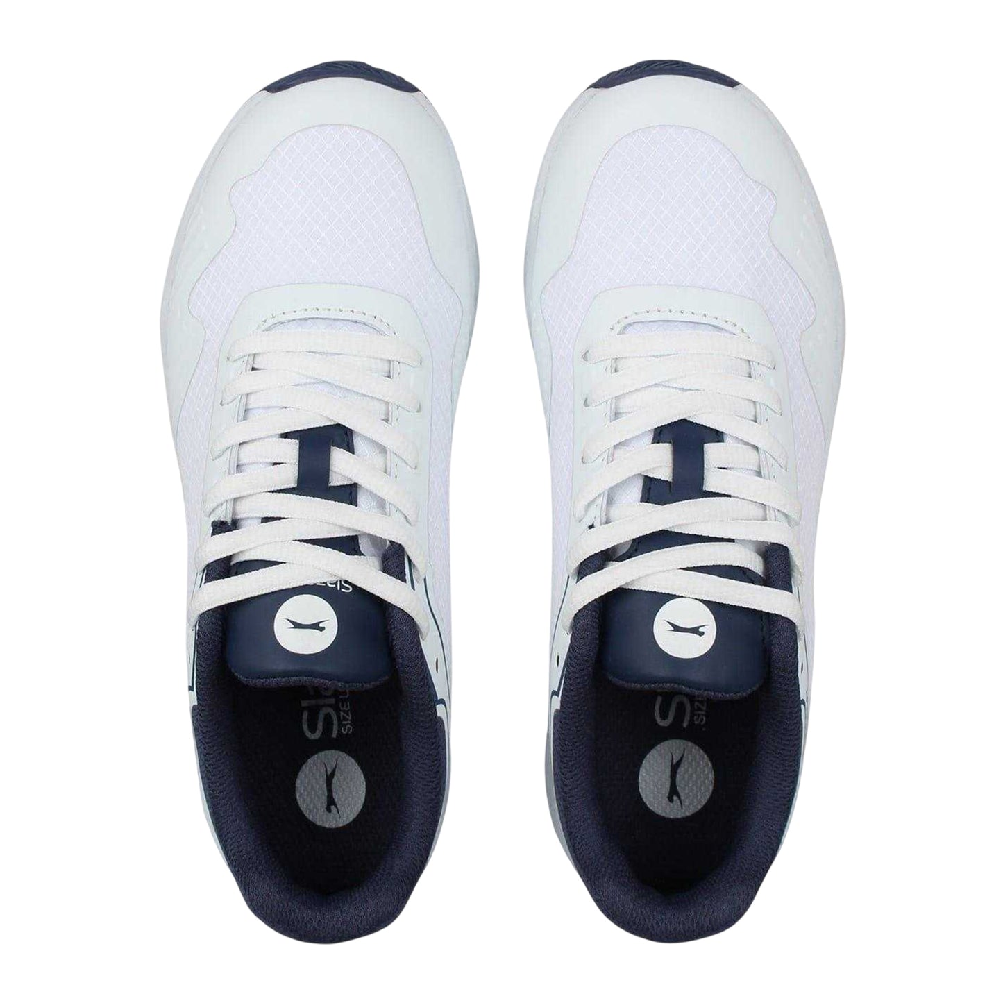 White-Navy - Lifestyle - Slazenger Childrens-Kids Spiked Cricket Shoes