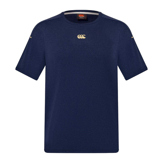 Navy - Front - Canterbury Mens Everest Dart Tech T-Shirt