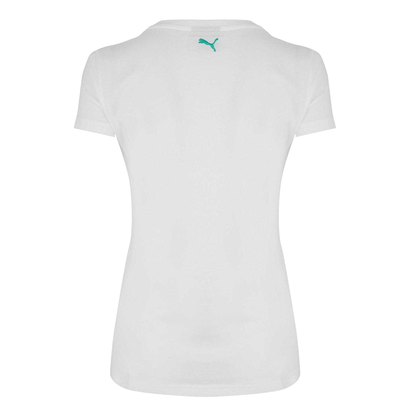 White - Back - Puma Womens-Ladies Forever Faster T-Shirt