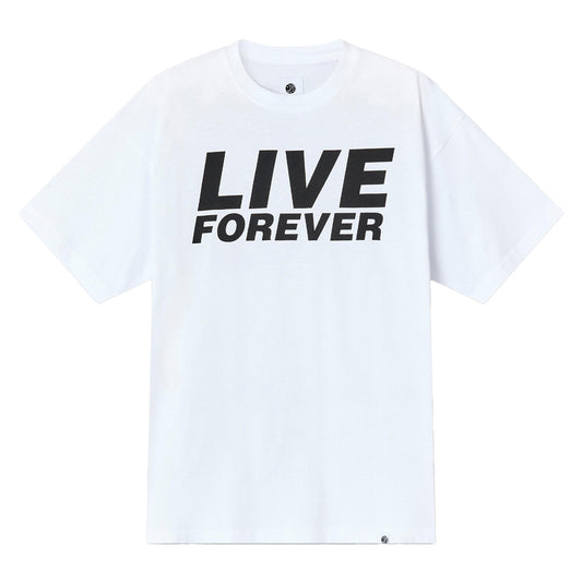 White - Front - Pretty Green Mens Porsche Live Forever Tour T-Shirt