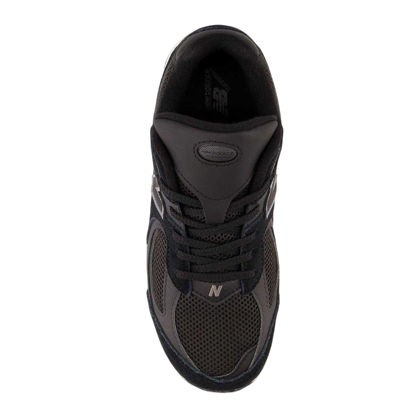 Black - Lifestyle - New Balance Childrens-Kids 2002 Suede Trainers