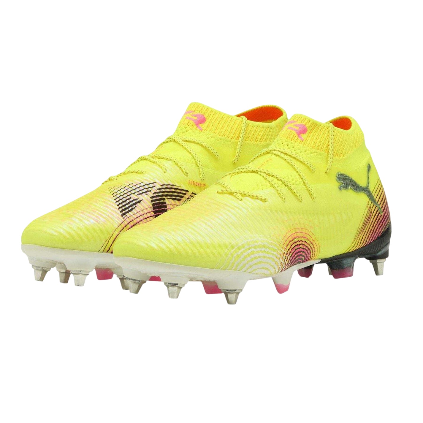 Yellow - Lifestyle - Puma Childrens-Kids Future 8 Ultimate Soft Ground Football Boots