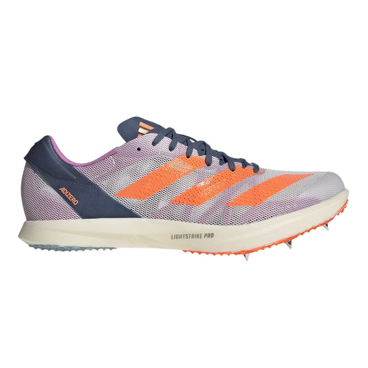 Grey - Front - Adidas Unisex Adult Adizero Running Athletic Shoe Spikes