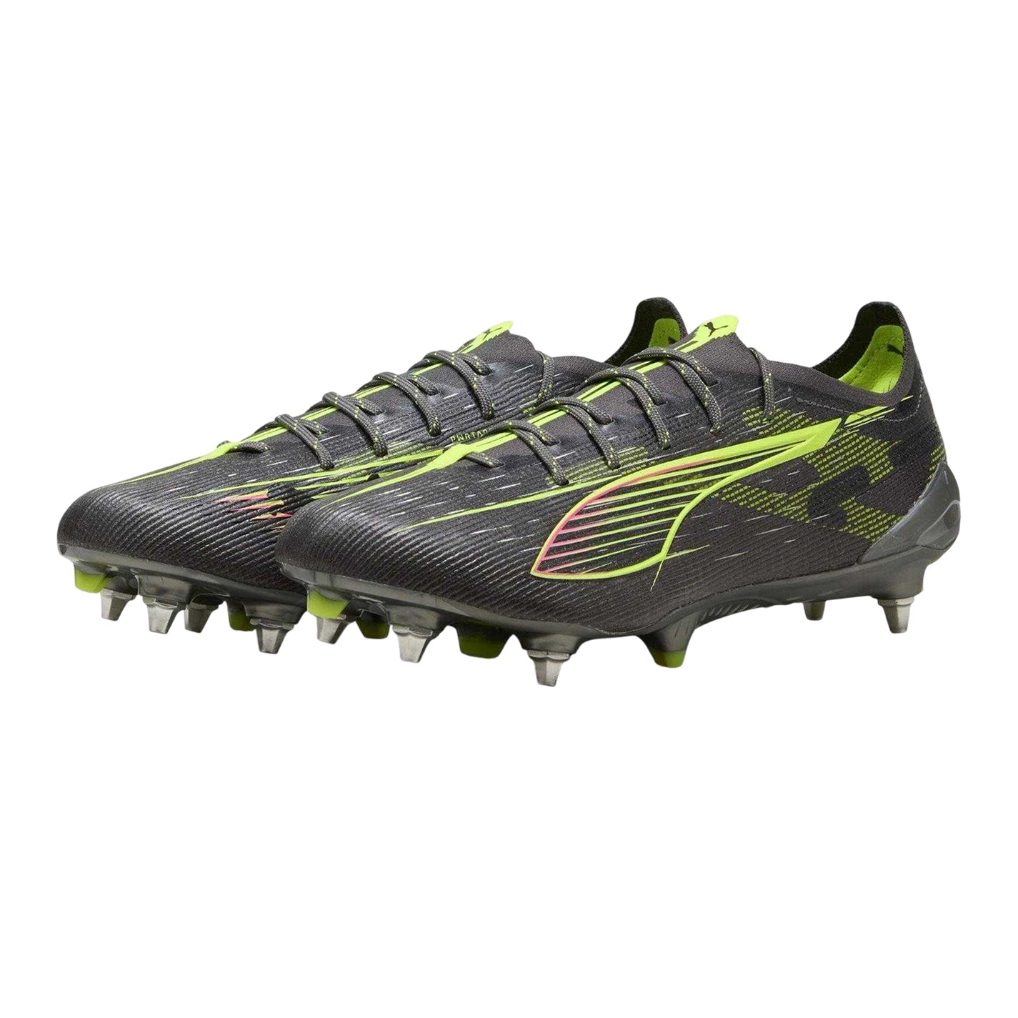 Matted Silver - Lifestyle - Puma Childrens-Kids Ultra 5 Ultimate Soft Ground Football Boots