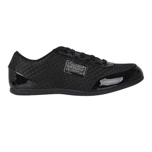 Black - Front - Firetrap Childrens-Kids Dr Domello Quilted Trainers