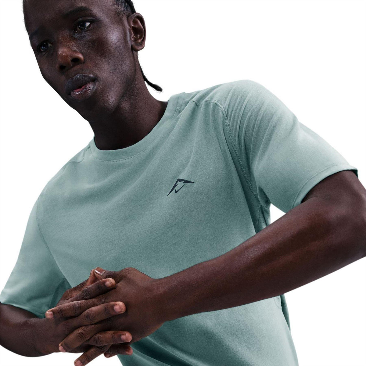 Cannon-Black - Pack Shot - Nike Mens Trail Solar Chase Dri-FIT T-Shirt