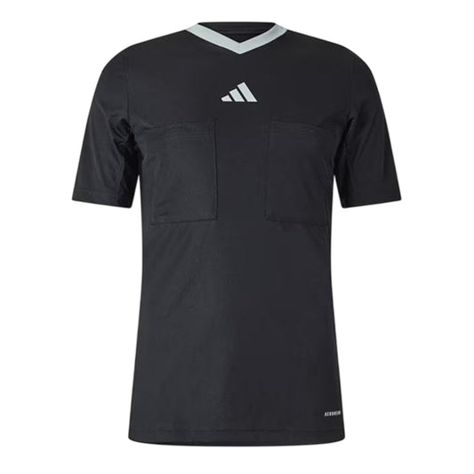 Black - Front - Adidas Mens 22 Referee T-Shirt