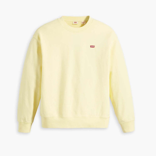 Yellow - Pack Shot - Levis Womens-Ladies Crew Neck Standard Sweatshirt