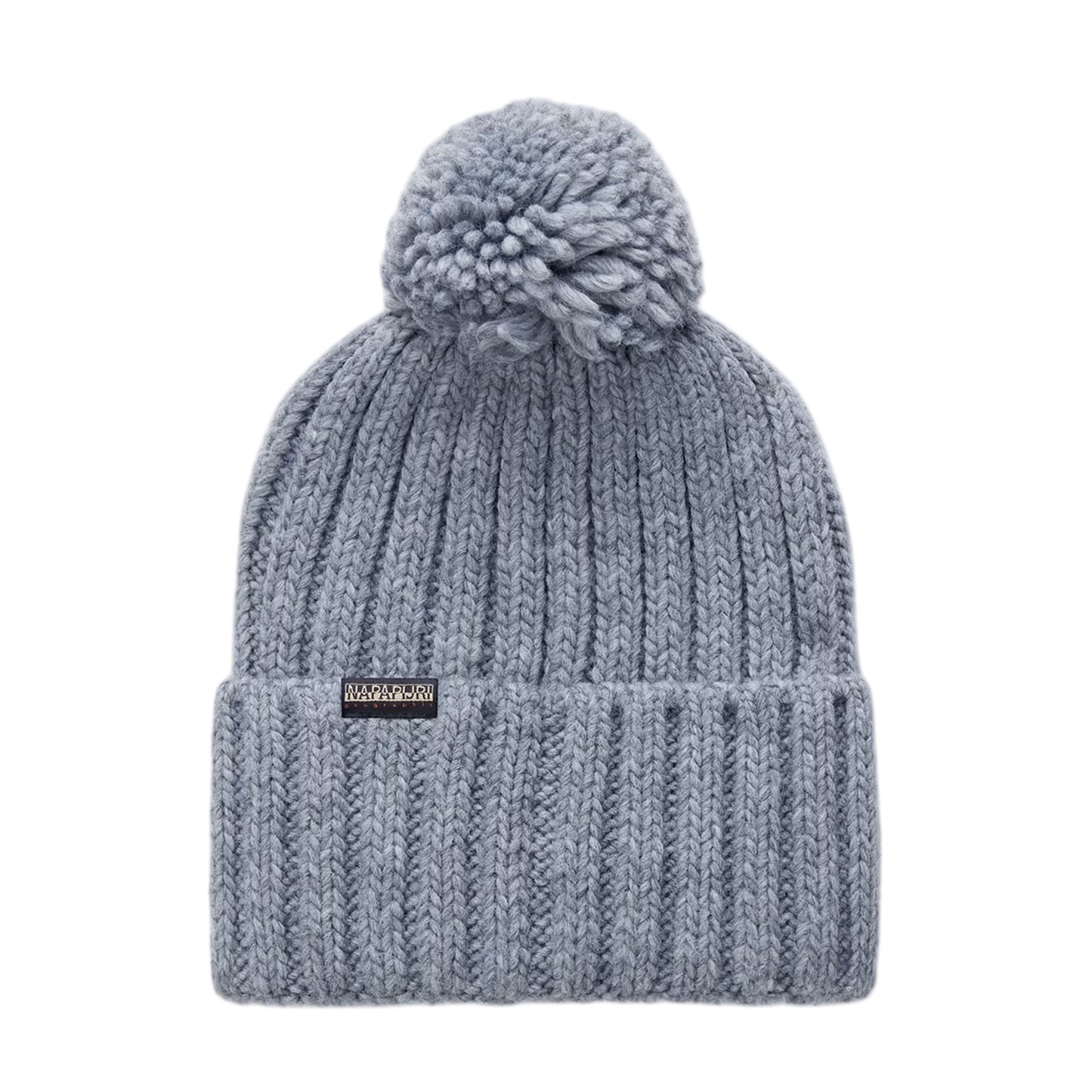 Mid Grey - Back - Napapijri Unisex Adult Beanie