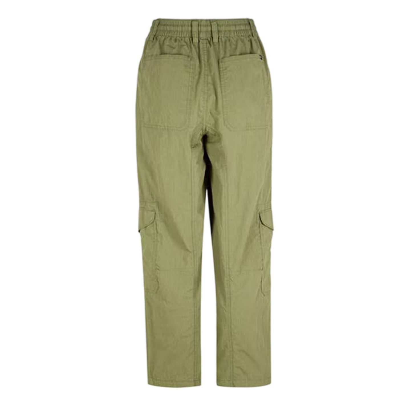Loden-Green - Back - Vans Womens-Ladies Patterned Straight Combat Trousers
