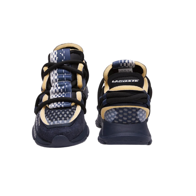 Navy - Pack Shot - Lacoste Womens-Ladies L003 Active Trainers