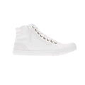 White - Side - Rocket Dog Womens-Ladies Jazzin Hi Canvas Pumps