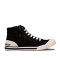 Black - Front - Rocket Dog Womens-Ladies Jazzin Hi Canvas Pumps
