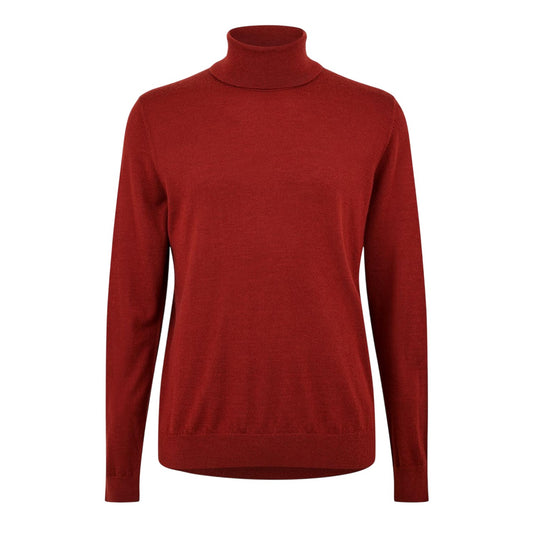 Red - Front - Boss Mens Bernado Jumper