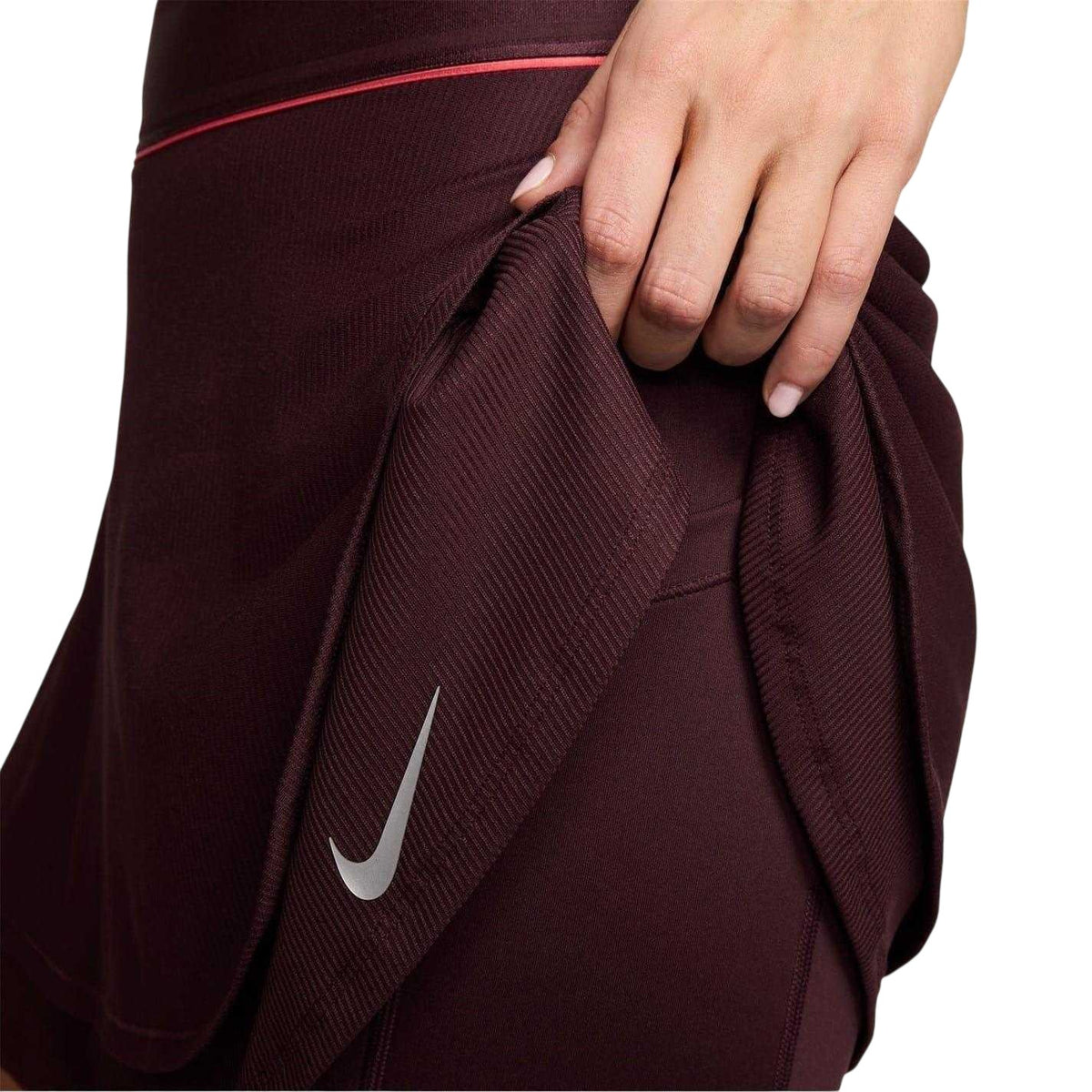 Burgundy - Lifestyle - Nike Womens-Ladies New York Grand Slam Fitted Skirt