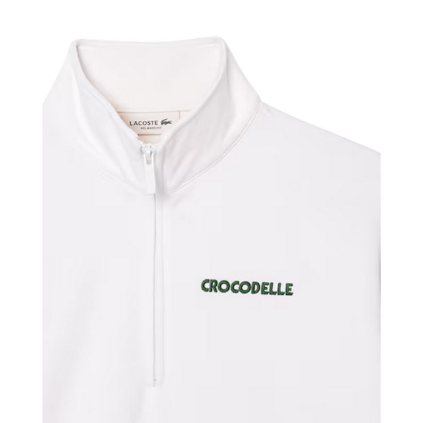 White - Lifestyle - Lacoste Womens-Ladies Jeu Set Et Match Sweatshirt