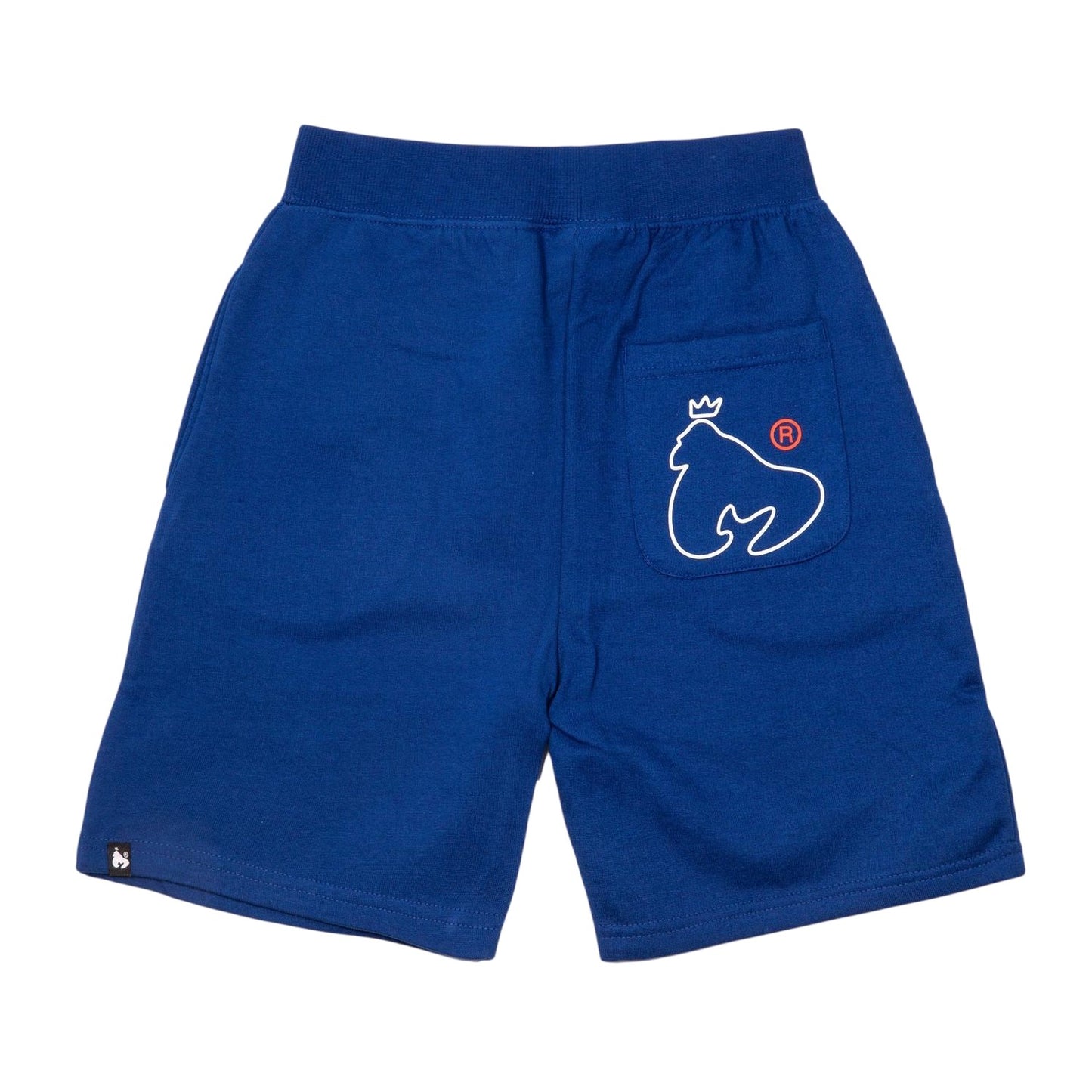 Royal Blue - Back - Money Childrens-Kids Cotton Logo Shorts