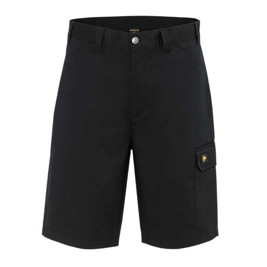 Black - Front - Dunlop Mens Dispatch Logo Shorts