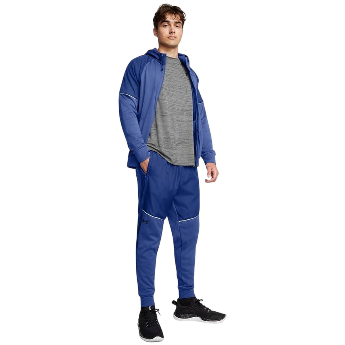 Blue - Lifestyle - Under Armour Mens Storm Tracksuit Bottoms