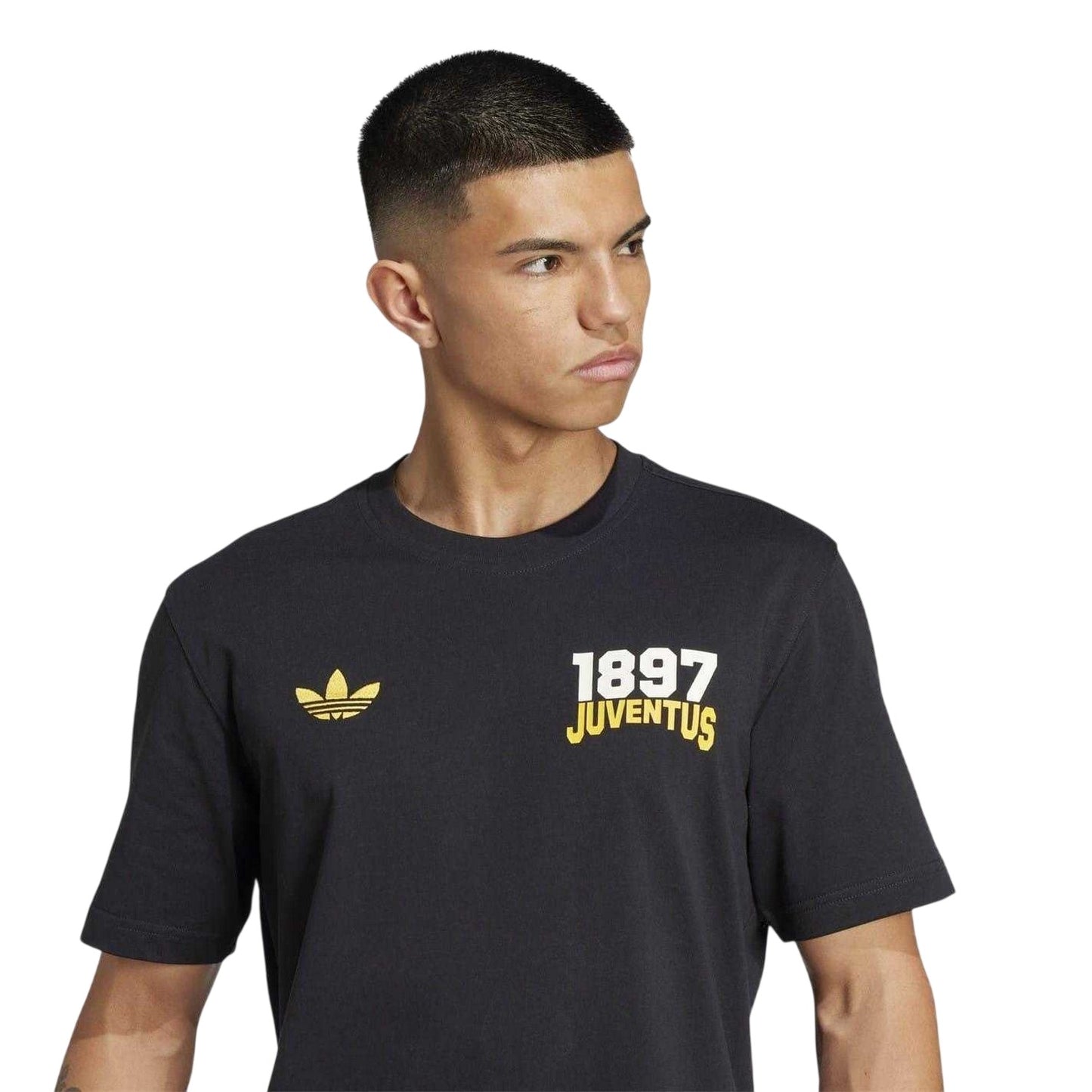 Black-Gold - Lifestyle - Adidas Unisex Adult Juventus FC T-Shirt