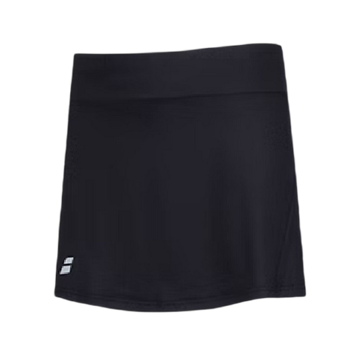 Black - Side - Babolat Womens-Ladies Logo Skirt