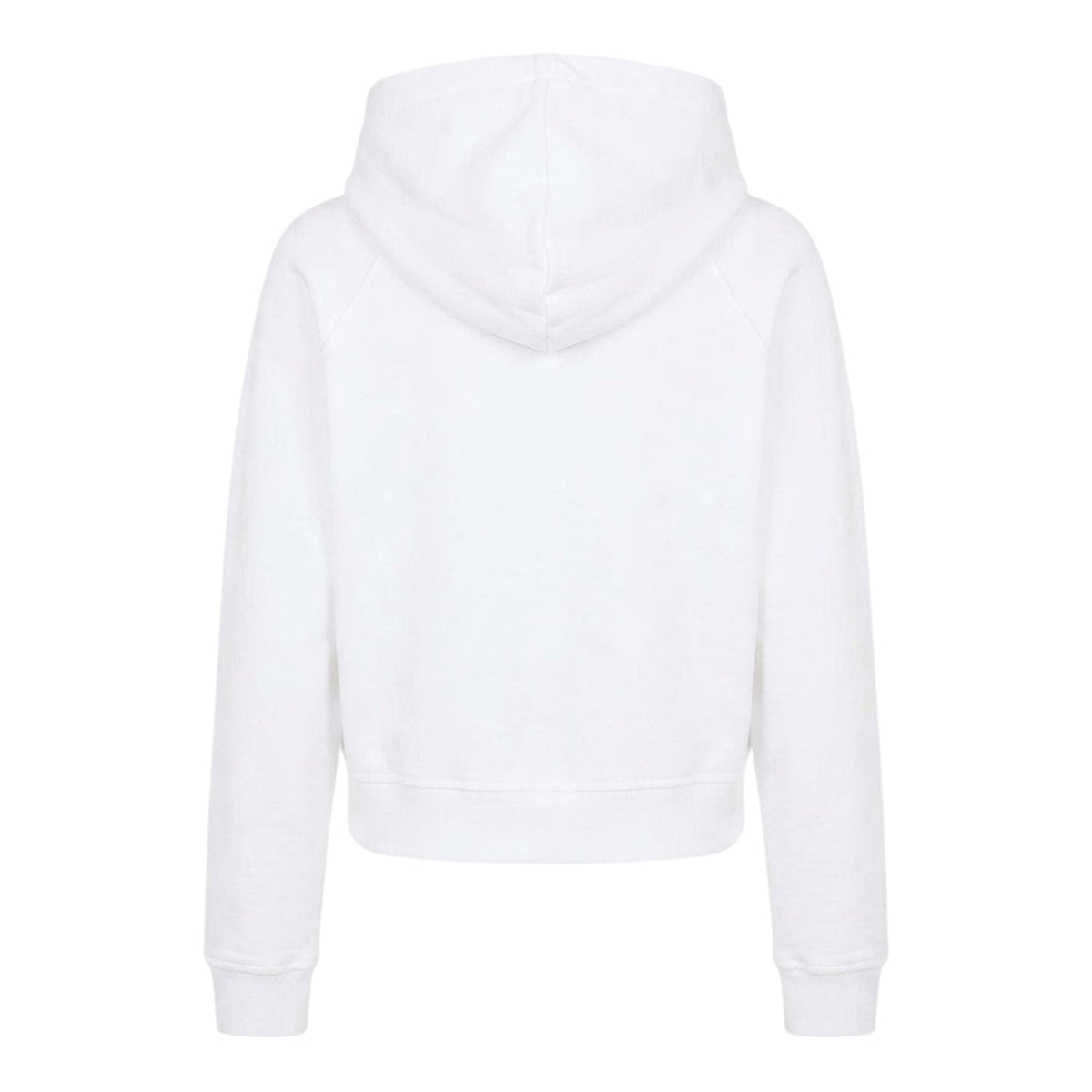 White - Back - Diesel Womens-Ladies Lettering Regular Hoodie