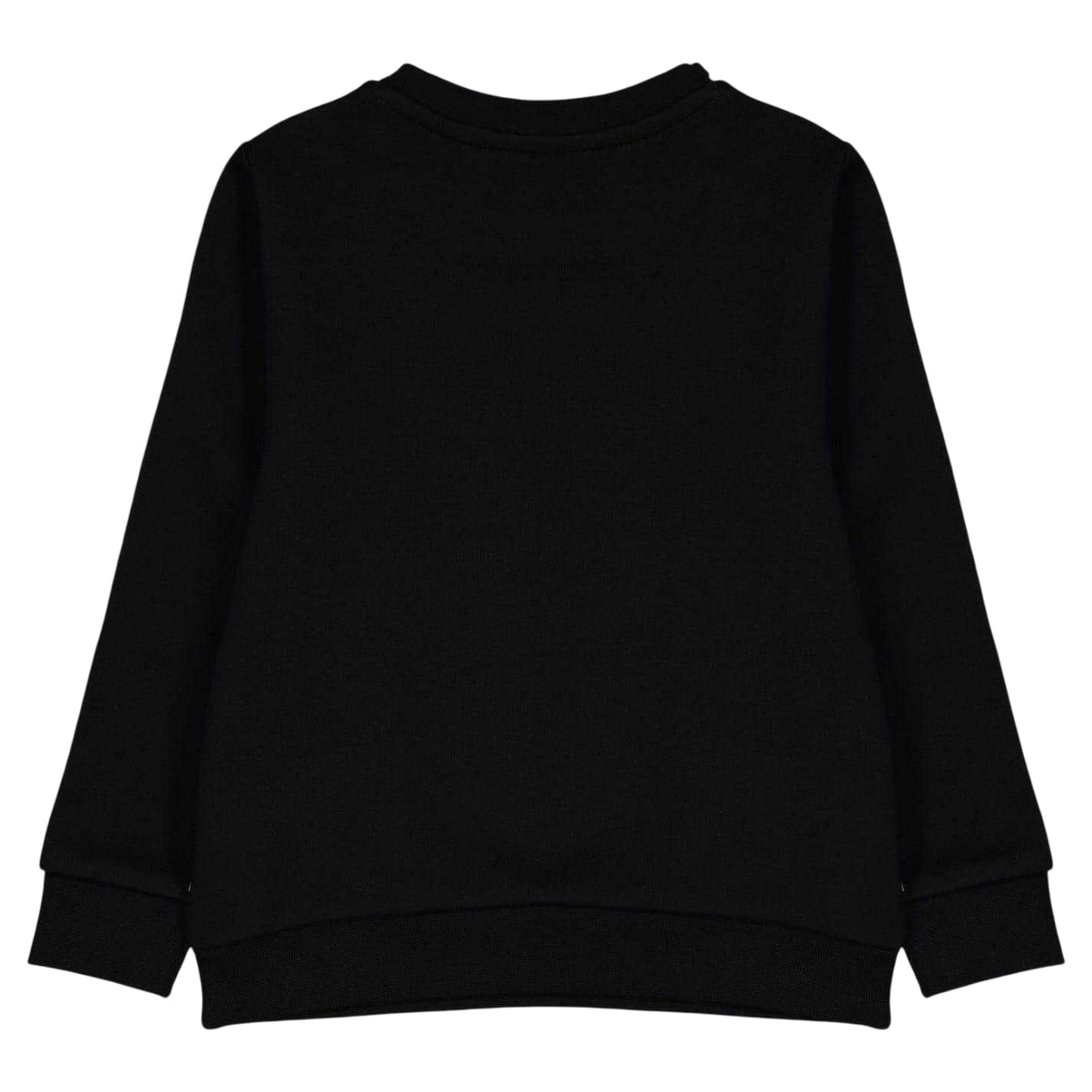 Black - Back - Boss Boys Logo Long-Sleeved Sweatshirt