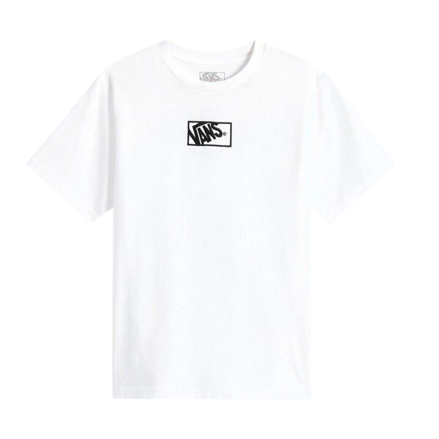 White - Back - Vans Childrens-Kids Box Logo T-Shirt