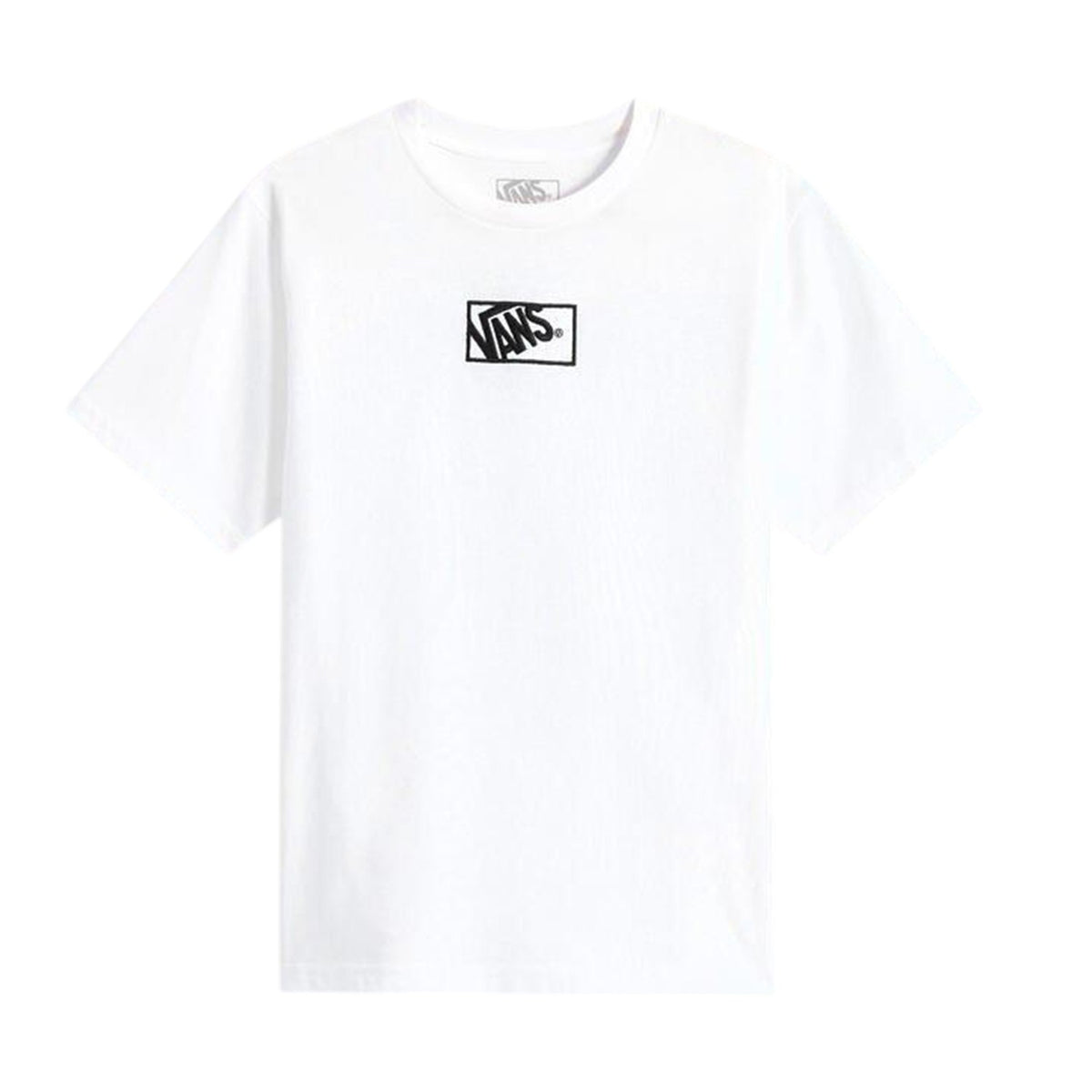 White - Back - Vans Childrens-Kids Box Logo T-Shirt