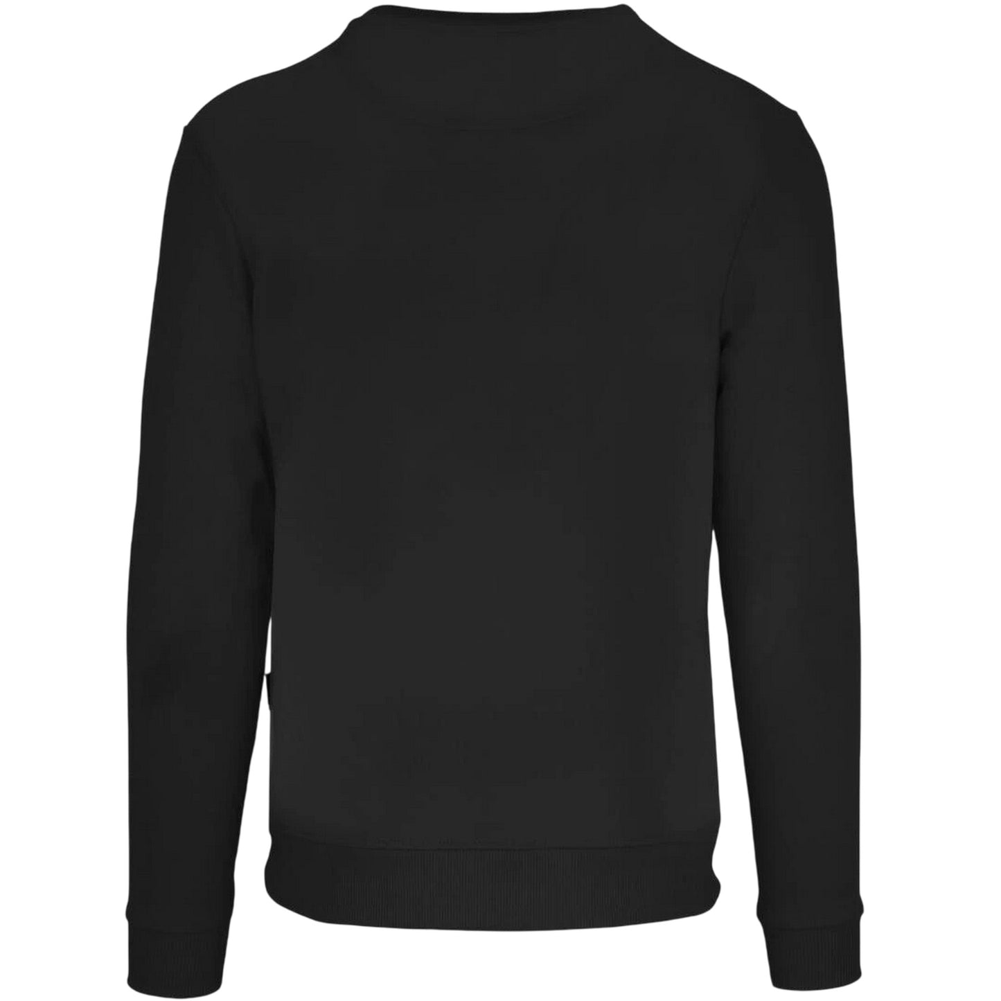 Black - Back - Aquascutum Mens Lettering Crew Neck Sweatshirt
