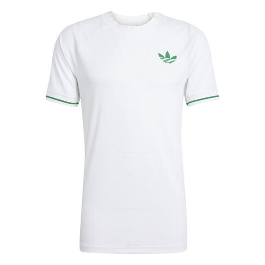 White - Front - Adidas Mens Wimbeldon Pro T-Shirt