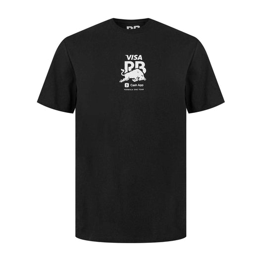 Black - Front - Hugo Mens Red Bull Logo T-Shirt