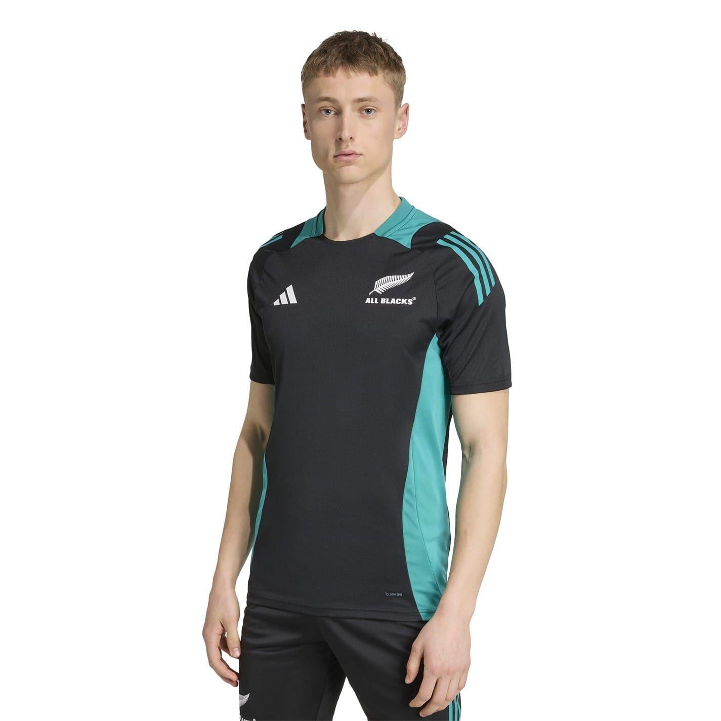 Black - Pack Shot - Adidas Mens New Zealand All Blacks Performance T-Shirt