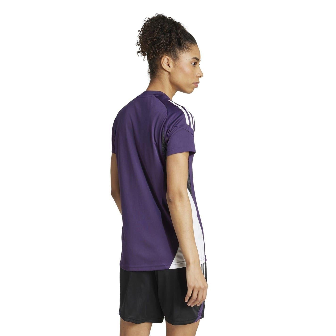 Purple - Lifestyle - Adidas Womens-Ladies 2025-2026 Manchester United FC Training Track Top