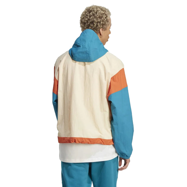 Sand - Back - Adidas Mens Adventure Premium Windbreaker