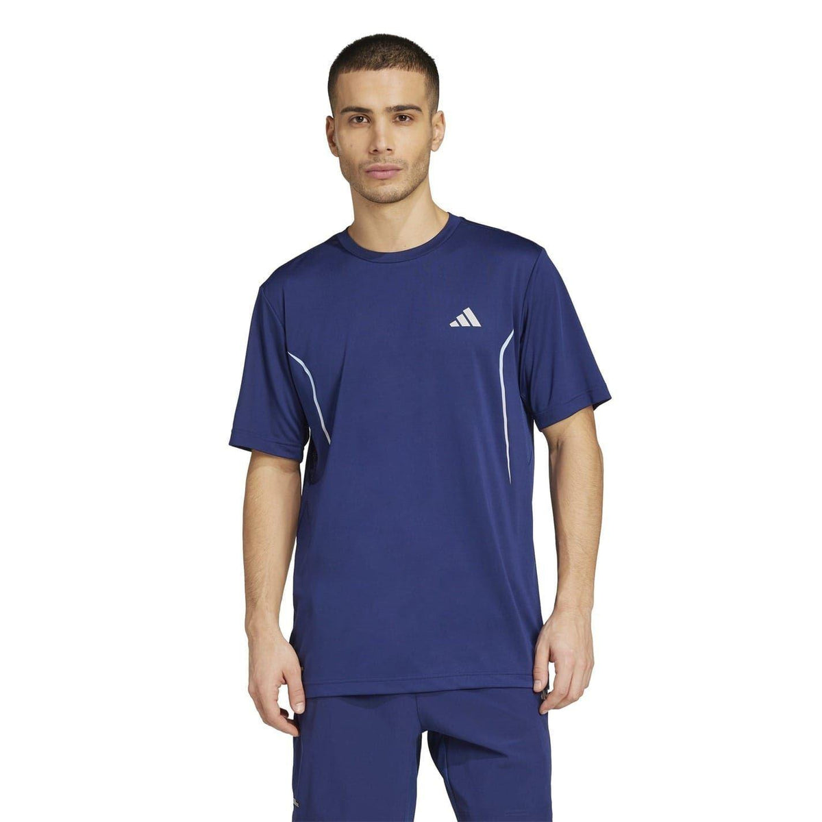 Dark Blue - Lifestyle - Adidas Mens Tech T-Shirt