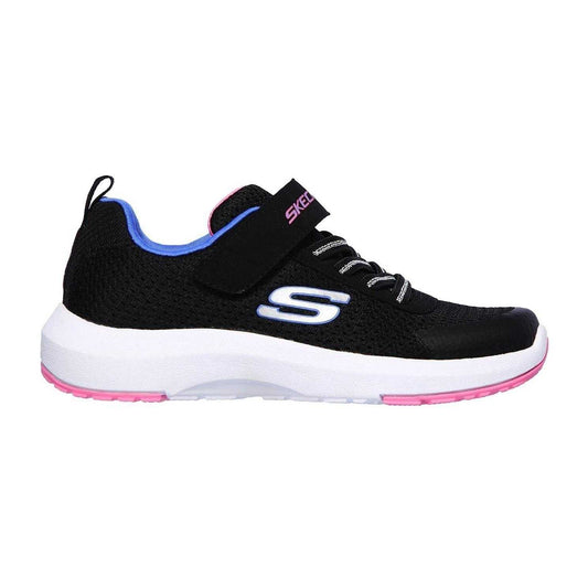 Black-Pink - Front - Skechers Childrens-Kids Dyna Tread Trainers
