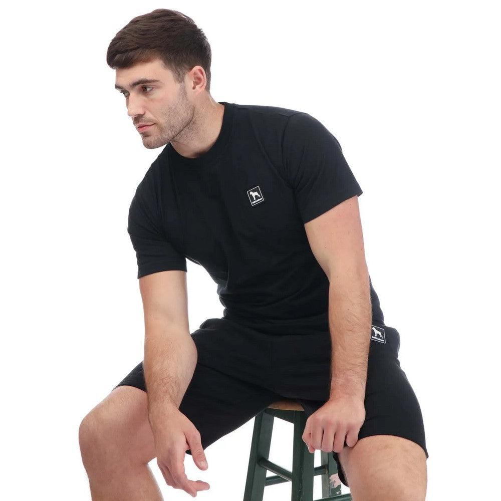 Black - Lifestyle - One True Saxon Mens Dixon T-Shirt